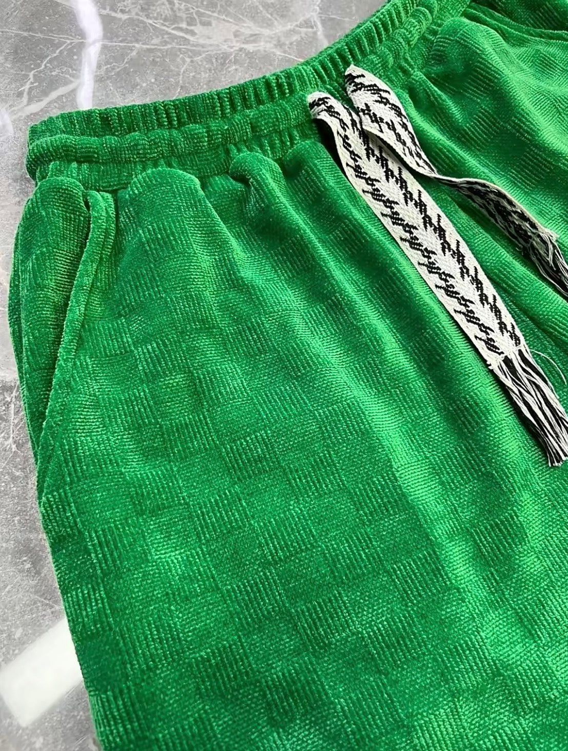 Green Cozy Shorts