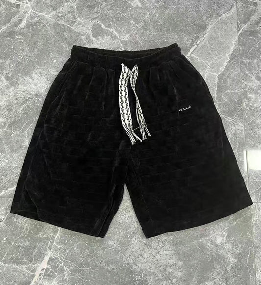Black Cozy Shorts