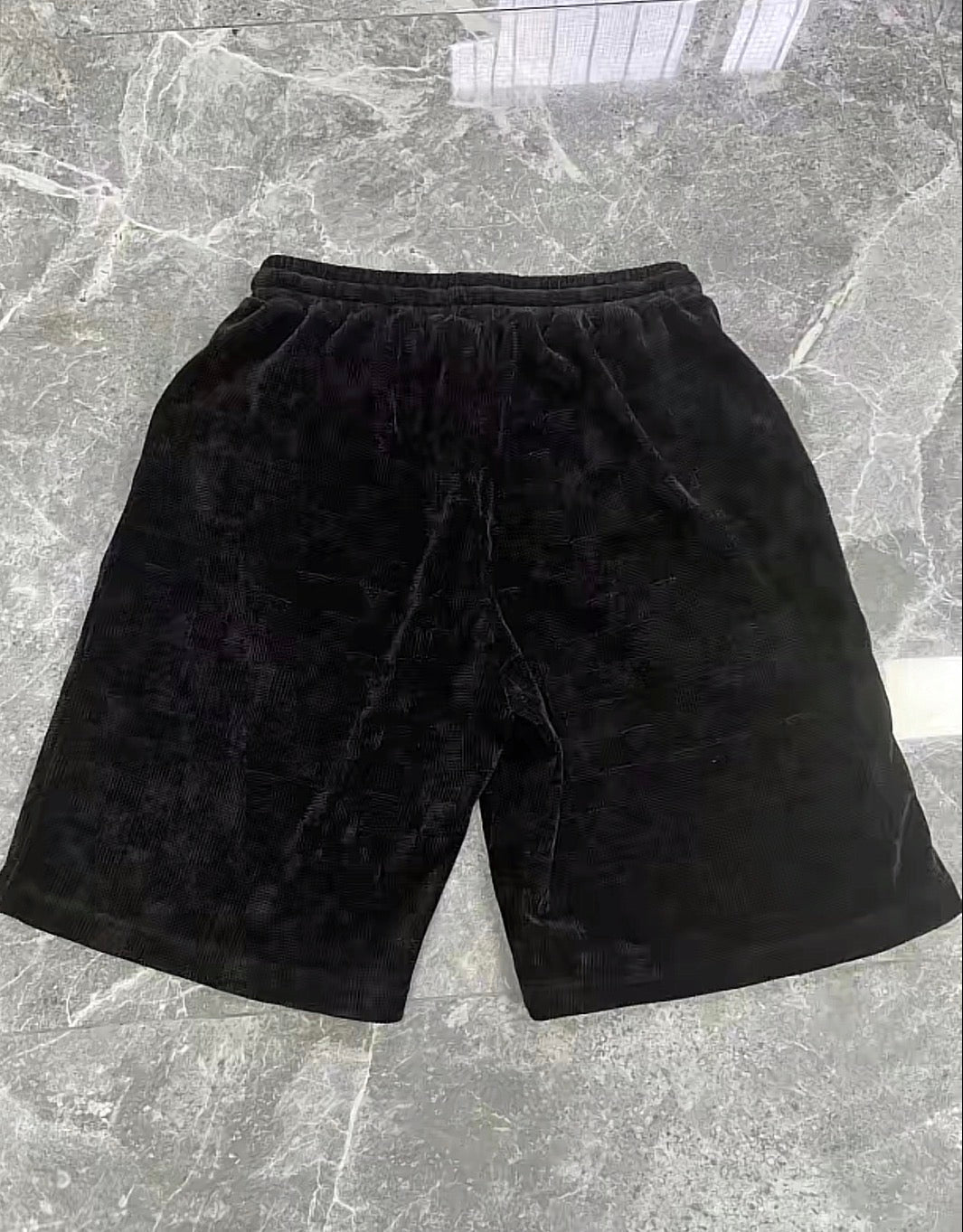 Black Cozy Shorts